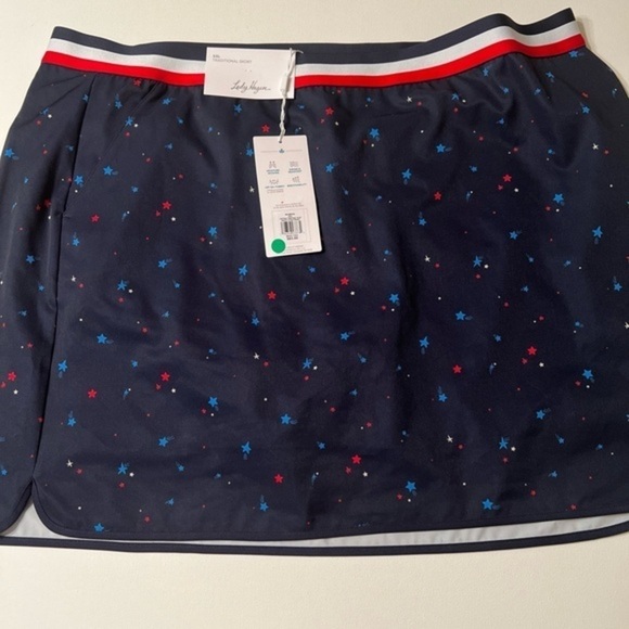 Lady Hagen Pants - NWT Lady Hagen 17" Contrast Trim Golf Skort Women's Size 2XL Navy Blue (J)